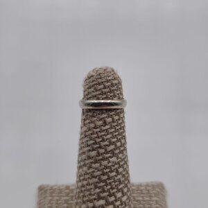 Size 3 Sterling Silver Plain Toe Ring A2907